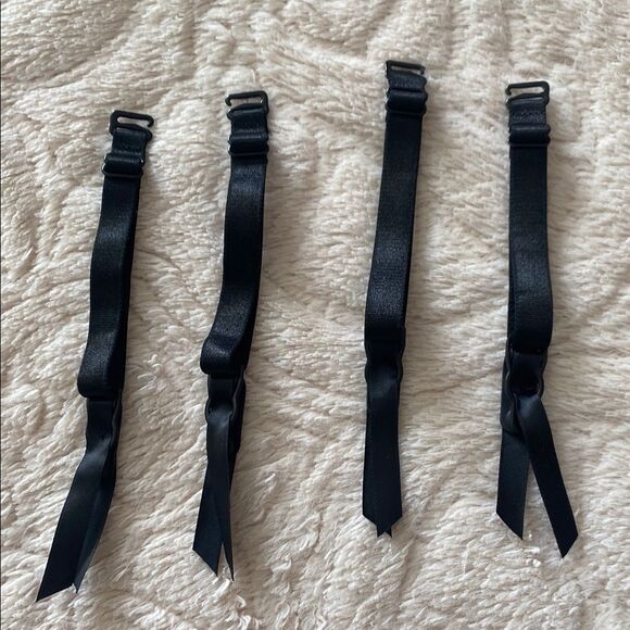 Victoria's Secret Other - Victoria Secret Black Adjustable Panty Hose Straps Set